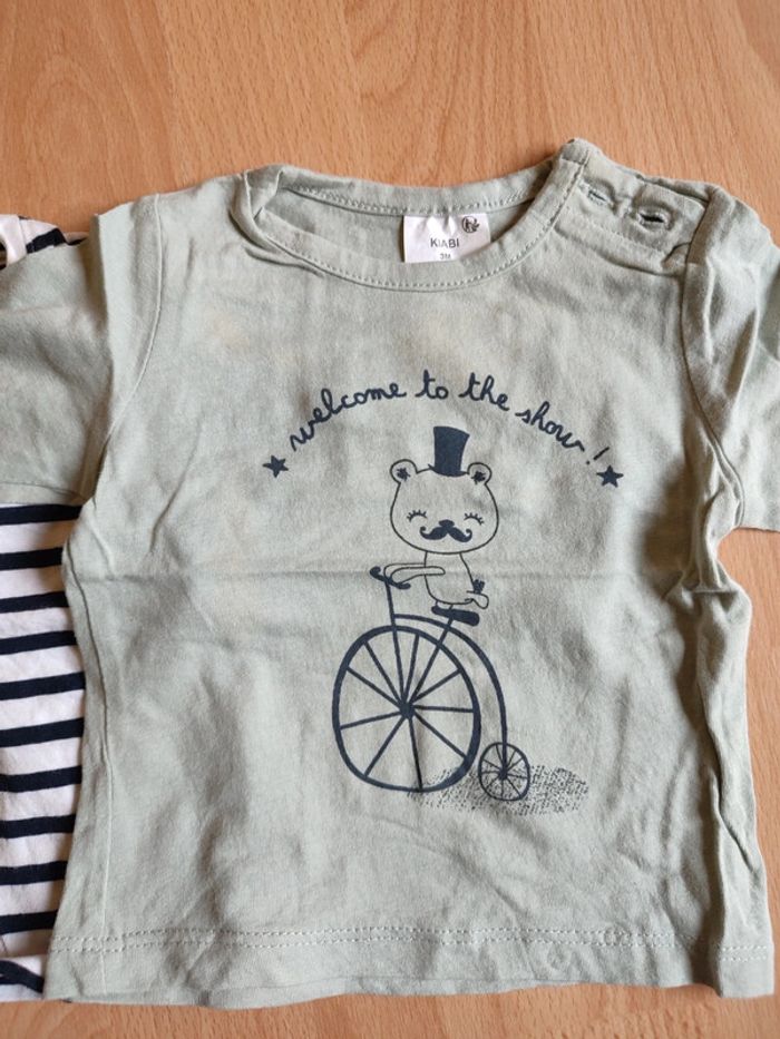 Lot 10 t-shirts / débardeurs été Kiabi en 3M - photo numéro 9