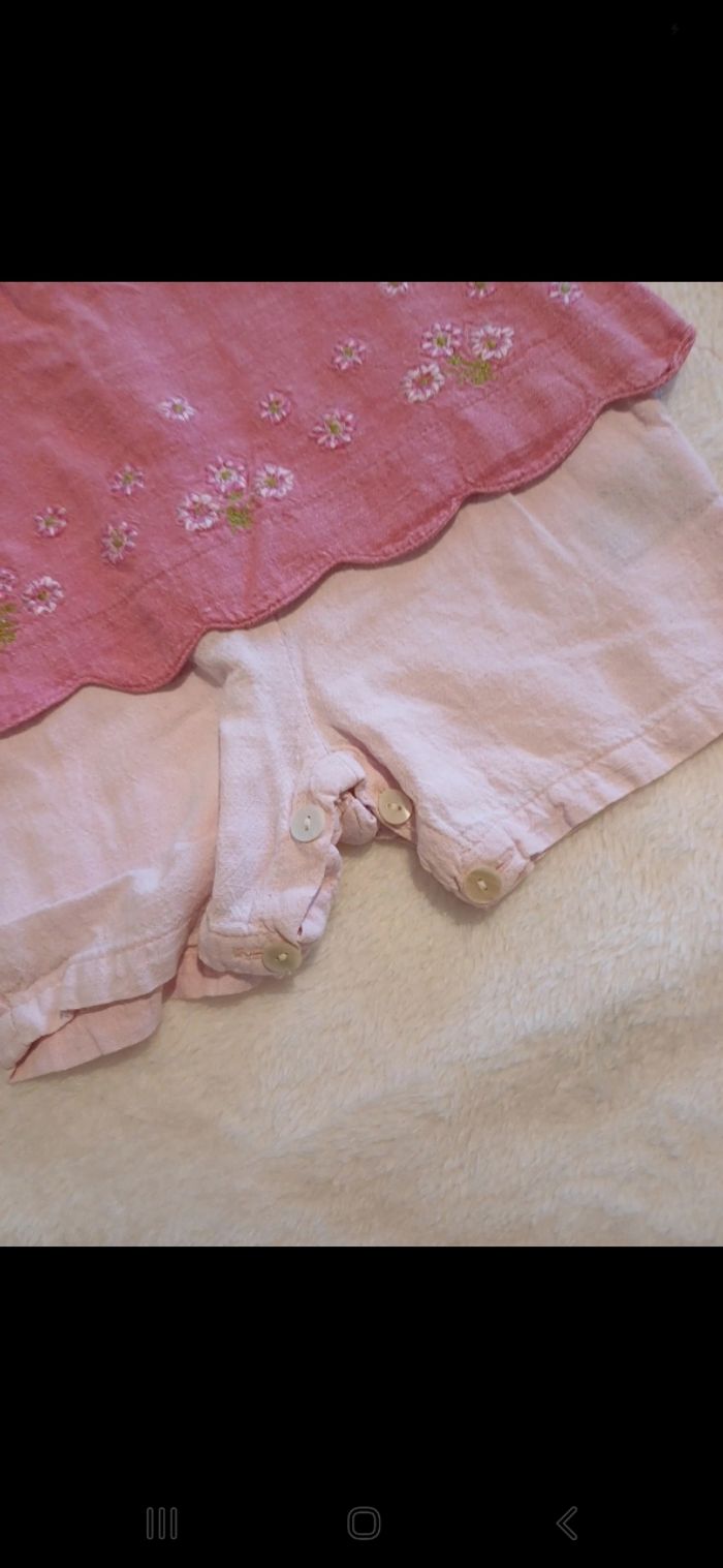 Combinaison d été bébé taille 6 mois - photo numéro 3