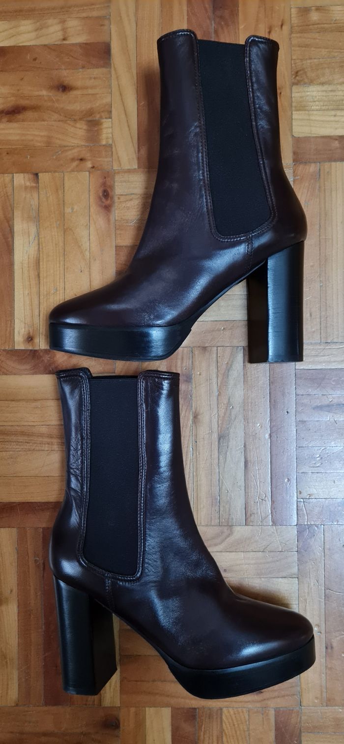 Bottines compensées femme Lorenzo Masiero P35 - photo numéro 5