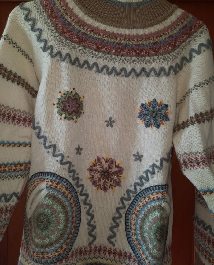 Pull Vintage laine René DERHY - photo numéro 2