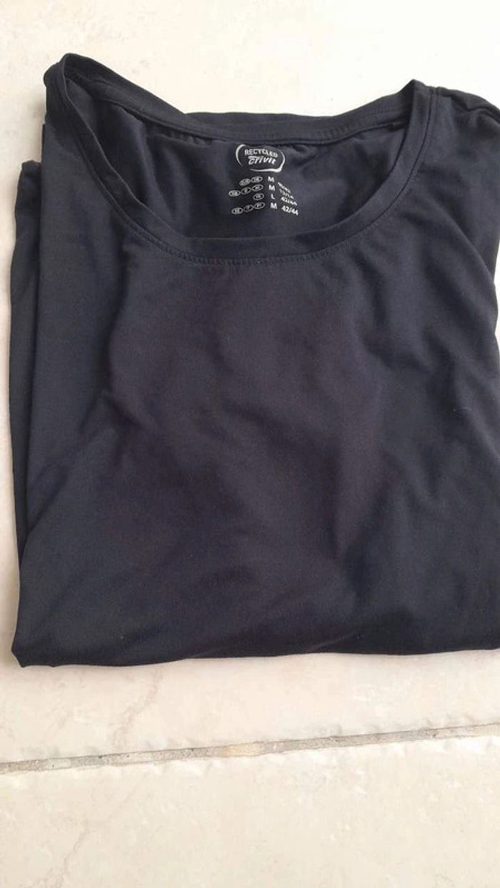 T shirt sport noir