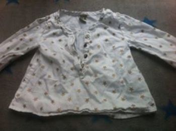 chemisier TAO étoiles 12 mois