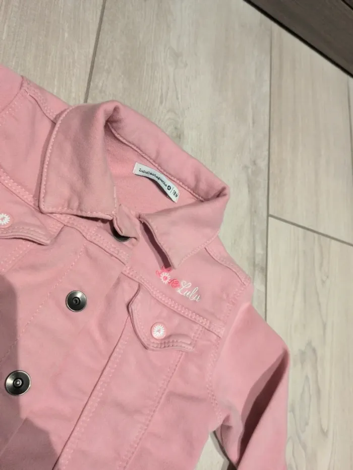 Veste rose Lulu castagnette 18 mois - photo numéro 3