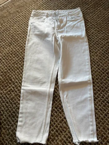 Jeans blanc denim