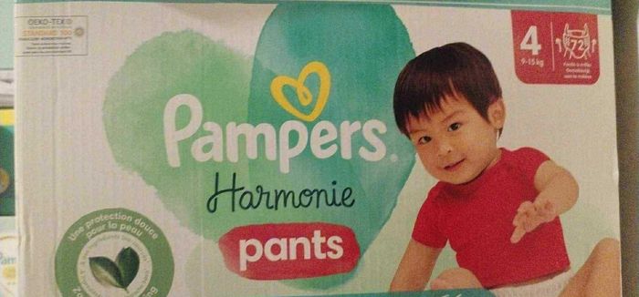Pampers pants harmonie taille 4