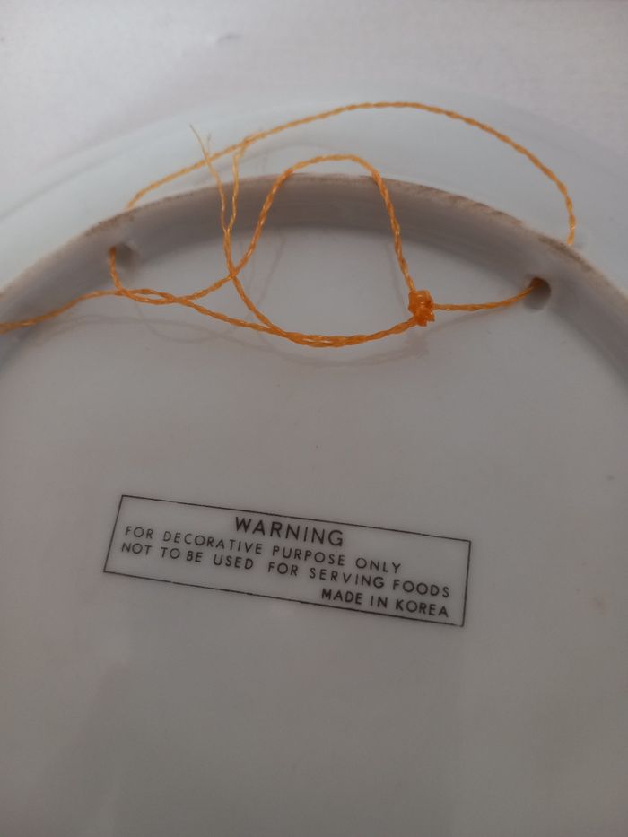 2 assiettes décoratif - photo numéro 5