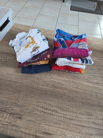 Tee-shirt manches longues Lot de 9