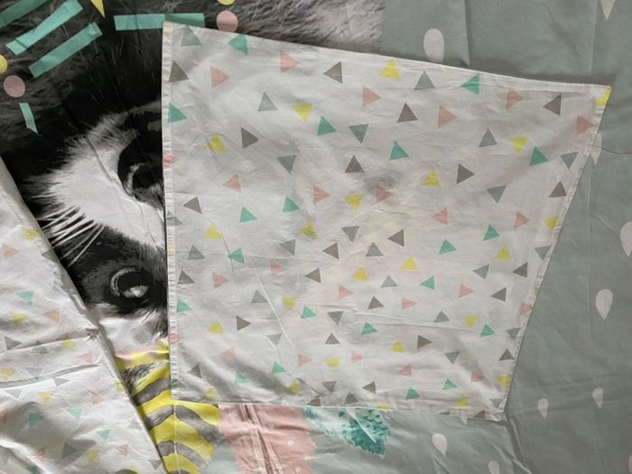 Parure lit une personne 3 pièces raton laveur Meiko la redoute intérieurs - photo numéro 7