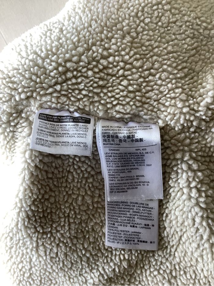 Veste Levi’s Sherpa brodé fleurs - photo numéro 10