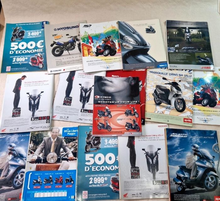 Magazines Planète 125 & Planète Scooter Lot de 16 numéros 2004-2009 - photo numéro 8