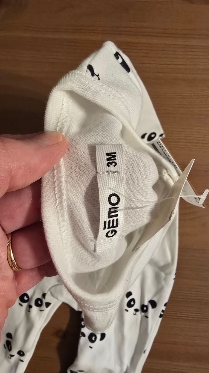 (Neuf non porté) 🏷💙🥰 pyjama 3 mois garçon 🥰💙 - photo numéro 4