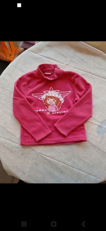 Polaire "Charlotte aux fraises "