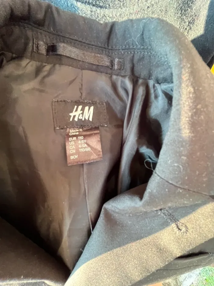 Veste de costume HM taille 4/5 ans - photo numéro 4
