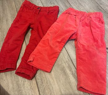 Lot pantalon