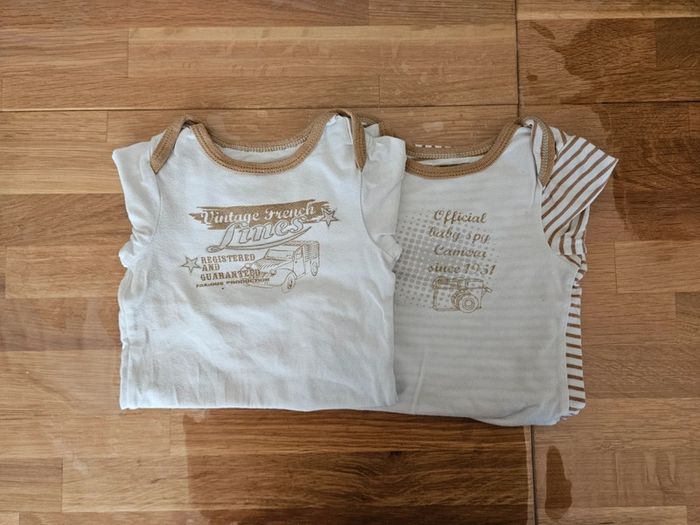 Lot de 2 bodys Orchestra 18 mois
