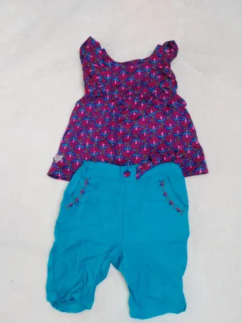 Ensemble coloré 6 mois