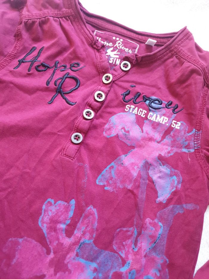 T-shirt manches longues fille - photo numéro 3