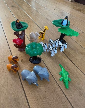 Lot animaux savane Playmobil 123