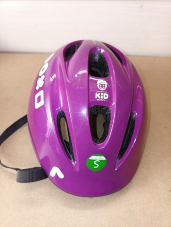 Casque de vélo violet taille S