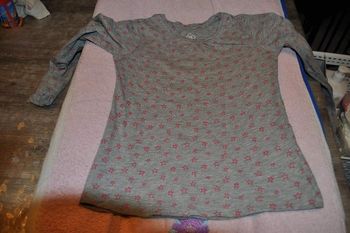 T shirt ml 7/8 ans fille