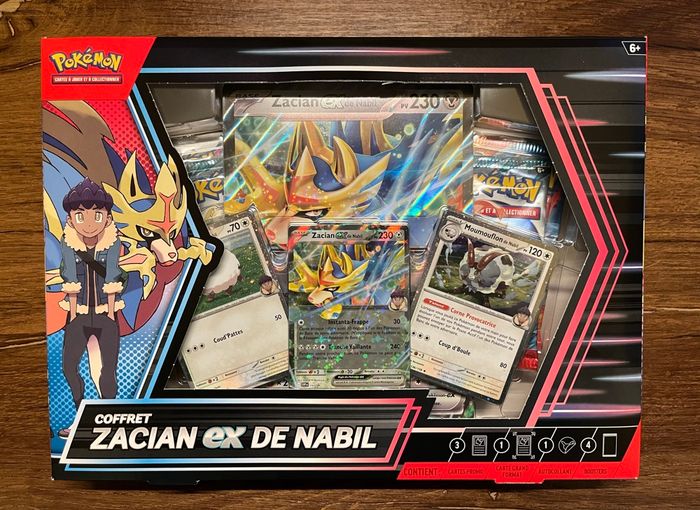 Lot de 2 Coffret Zacian ex de Nabil - photo numéro 2