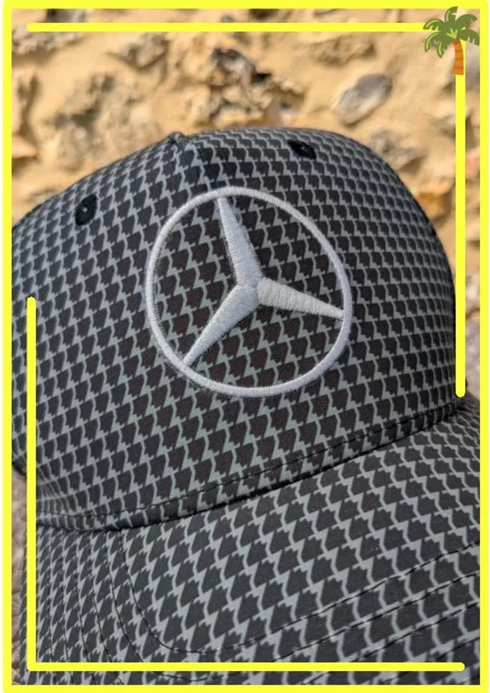 Casquette noire style sport auto - photo numéro 3