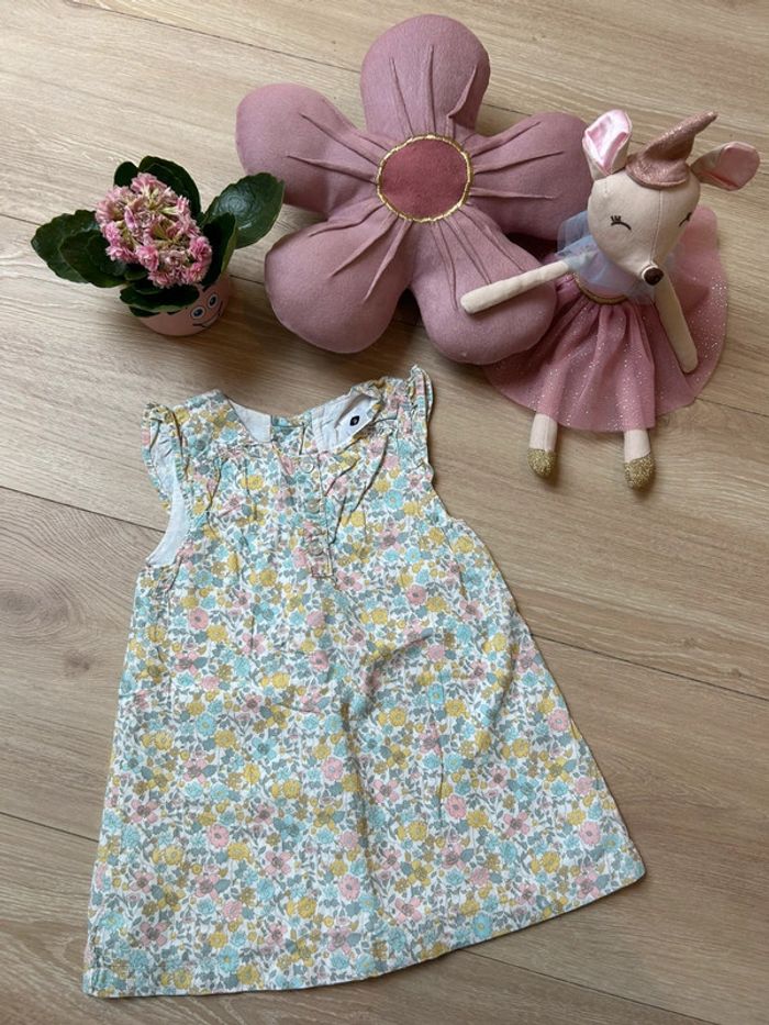 Robe fleurie 12 mois