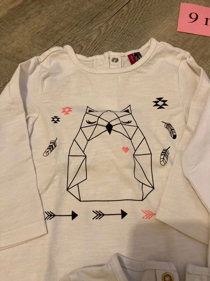 Lot 3 t-shirts 9 mois - photo numéro 2
