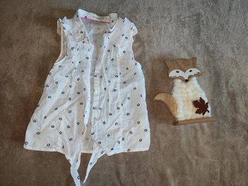 Chemisier sans manche 6 ans