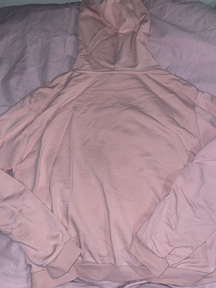 Sweat-shirt rose clair H&M - photo numéro 5