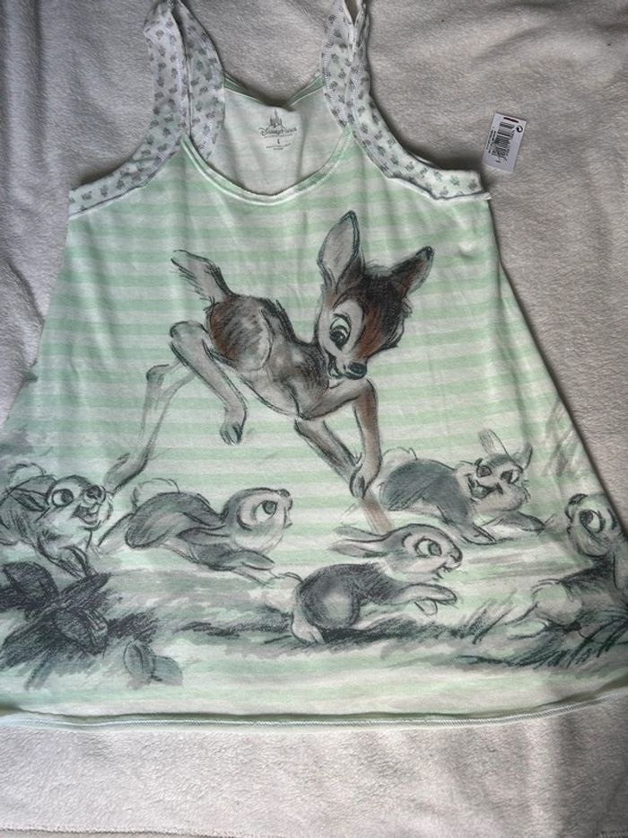 Débardeur bambi et panpan Disney L - photo numéro 2