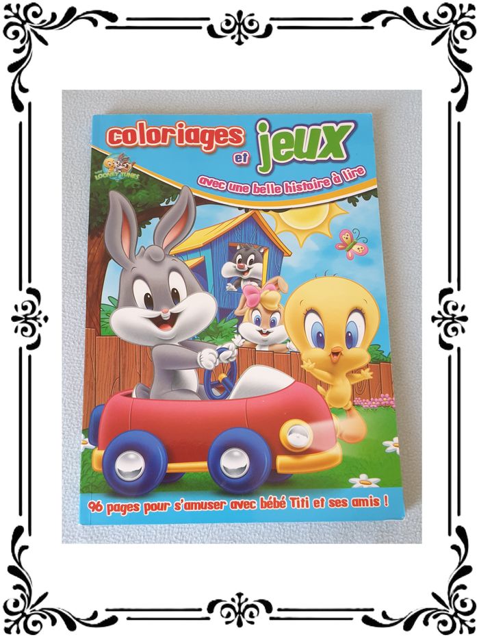 Livre coloriage Looney Tunes.
