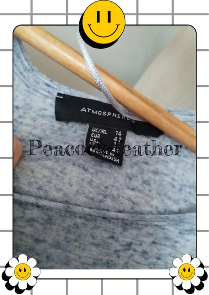 T-shirt bleu atmosphère 42 - photo numéro 3