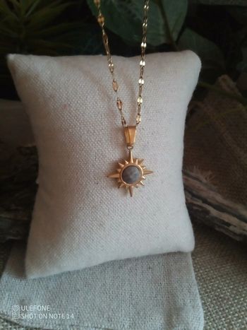 Collier soleil labradorite