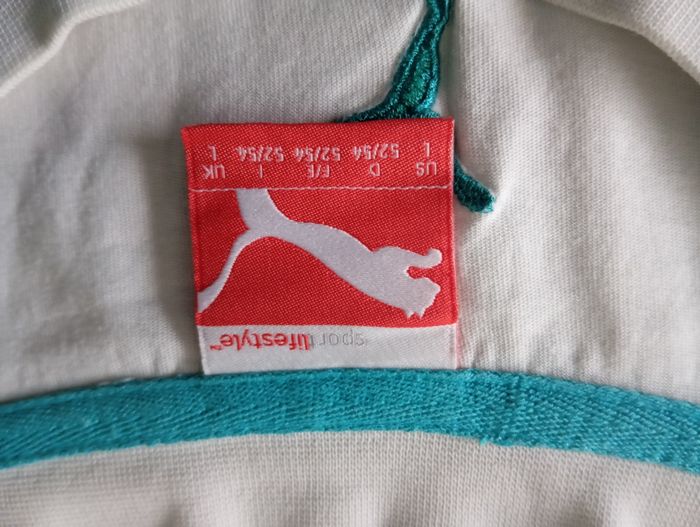 Débardeur Puma t L blanc vert - photo numéro 6