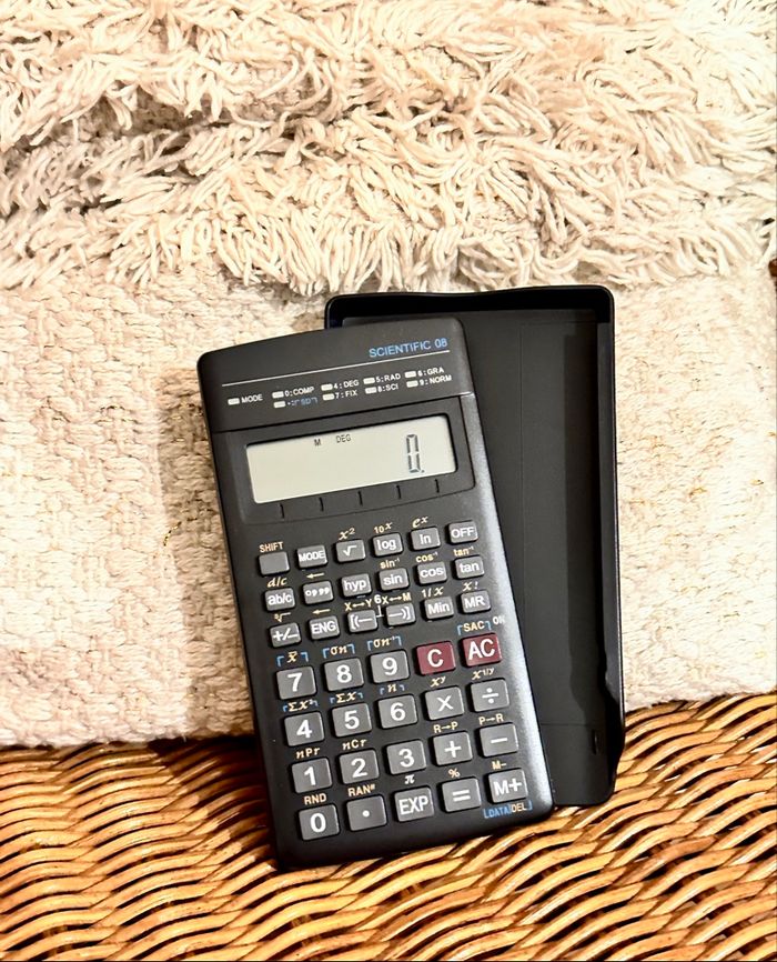 💜 Calculatrice noir scientifique 08 💜 - photo numéro 2