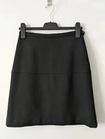 Jupe noire vintage - Caroll - taille 36