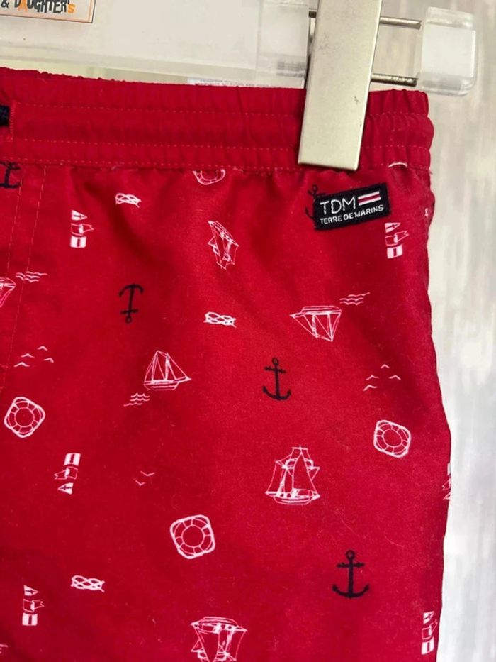 Short de bain taille 8ans marque terre de marins - photo numéro 2