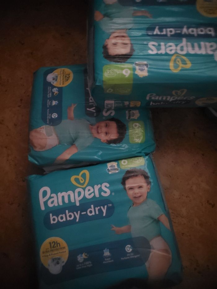 Lot de 3 paquets de couches pampers taille 6 à 35€ avec le code
PALMIER30
Le lot passe à 23,50€