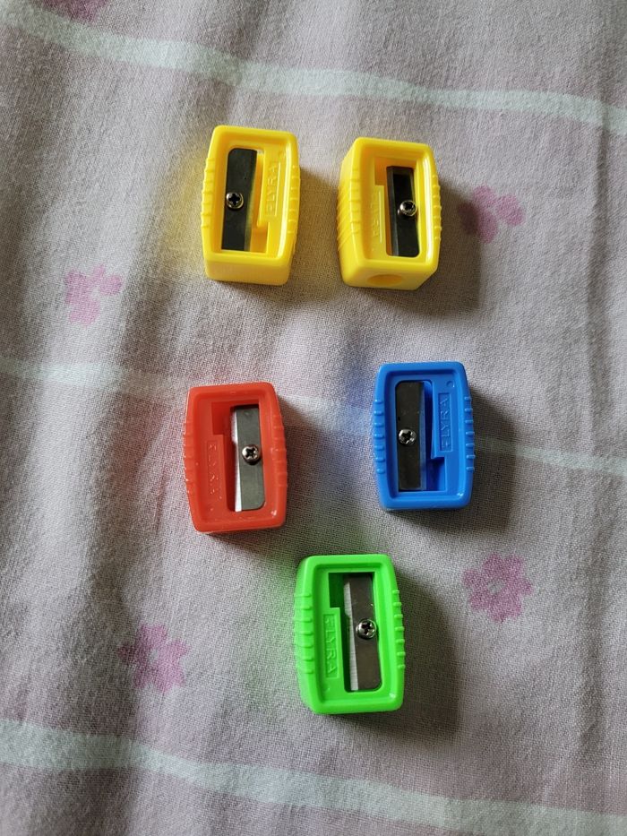 lots de 5 tailles crayons (1e)