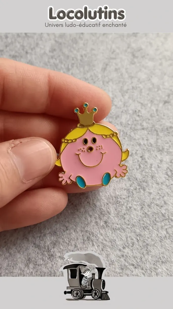 🚂 Pin’s Monsieur Madame Madame Princesse - photo numéro 2