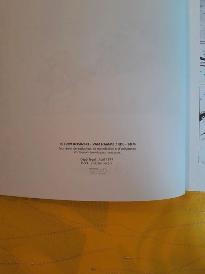 BD Vintage (1999) Thorgal > Le maître des Montagnes - photo numéro 5