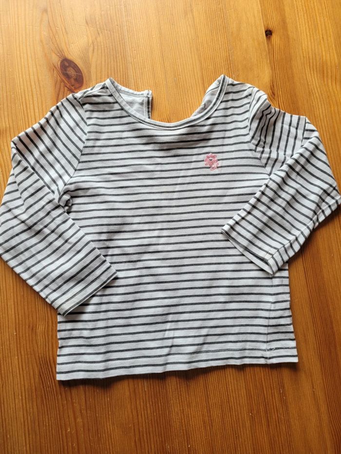 T-shirt manches longues 18 moiq - photo numéro 2