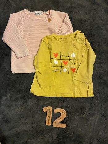 Lot Gemo 12 mois fille