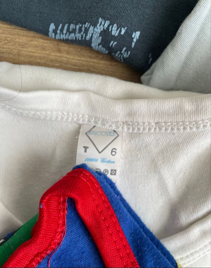 Lots 6 T-Shirts Débardeurs Vertbaudet Garçon Taille 5 ans Vertbaudet - photo numéro 5