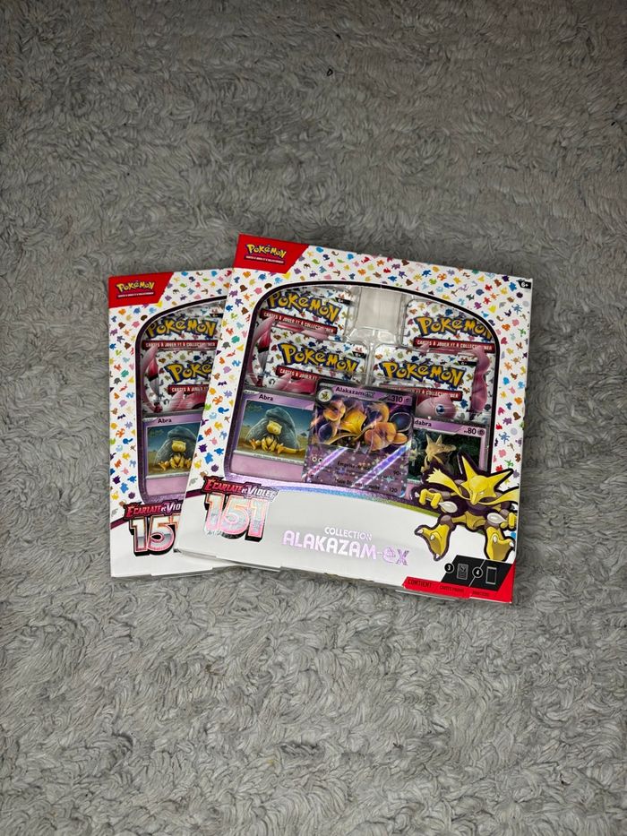 Coffret Alakazam 151 x 2