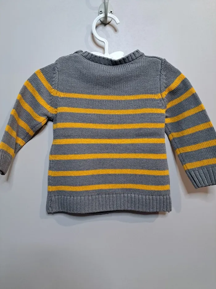 Pull - Grain de blé - 6 mois - photo numéro 4