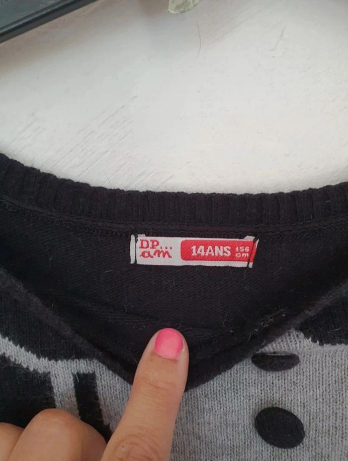 Robe pull noir dpam 14 ans - photo numéro 5