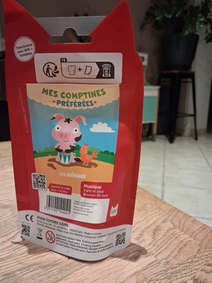 Tonies mes comptines préférées les animaux neuf en français - photo numéro 2