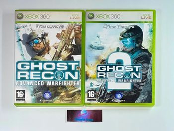 Lot 2 Jeux Tom Clancy’s Ghost Reacon Advanced Warfighter 1/2 - Xbox 360 VF